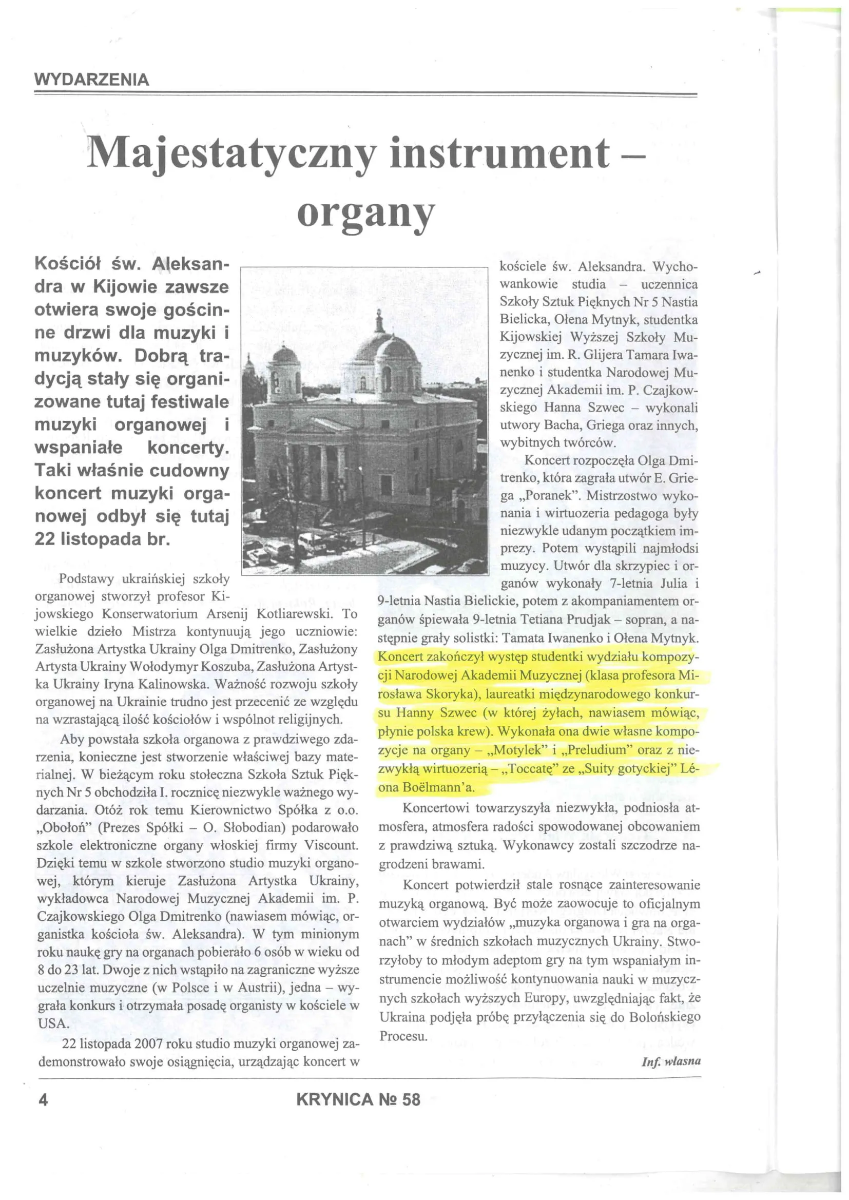 Krynica Organ Concert 2